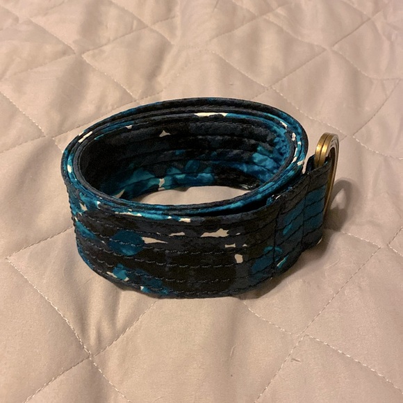 J Crew Women's Silk D Ring Belt - Picture 1 of 6